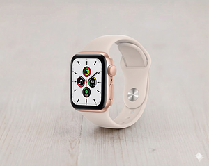 Introduced as a \"budget\" option alongside the Apple Watch Series 6, the Apple Watch SE have more in common with the Apple Watch Series 5 replaced, but lack its predecessor\'s \"Always On\" display as well as its electrical heart sensor and ECG app (they do have an optical heart sensor). Compared to the more expensive Apple Watch Series 6, the Apple Watch SE line shares its always-on Altimeter, but is slower, lacks its Blood Oxygen sensor (SpO2) and app, has less capable Wi-Fi, and charges more slowly. It only is available in Aluminum and has fewer finish options and fewer default band choices, too.

All cellular-equipped Apple Watch SE models, including this one, are capable of being connected to the Internet without a \"tethered\" iPhone, but it still requires an iPhone 6s or later running iOS 14 or later for most functionality.

All Apple Watch SE devices are controlled with a Digital Crown with haptic feedback and a touch capable display. This particular Apple Watch SE model in the 40 mm size, features a 324x394 LTPO OLED screen with Ion-X glass packed in an aluminum case with a ceramic and sapphire crystal back that connects to the charger.

Battery life is an Apple estimated \"up to 18 hours\" overall, but more specifically \"up to 1.5 hours\" of talk time connected to an iPhone or LTE, \"up to 10 hours\" of audio playback from Apple Watch storage, \"up to 10 hours\" working out indoors and \"up to 6 hours\" working out outdoors with GPS.