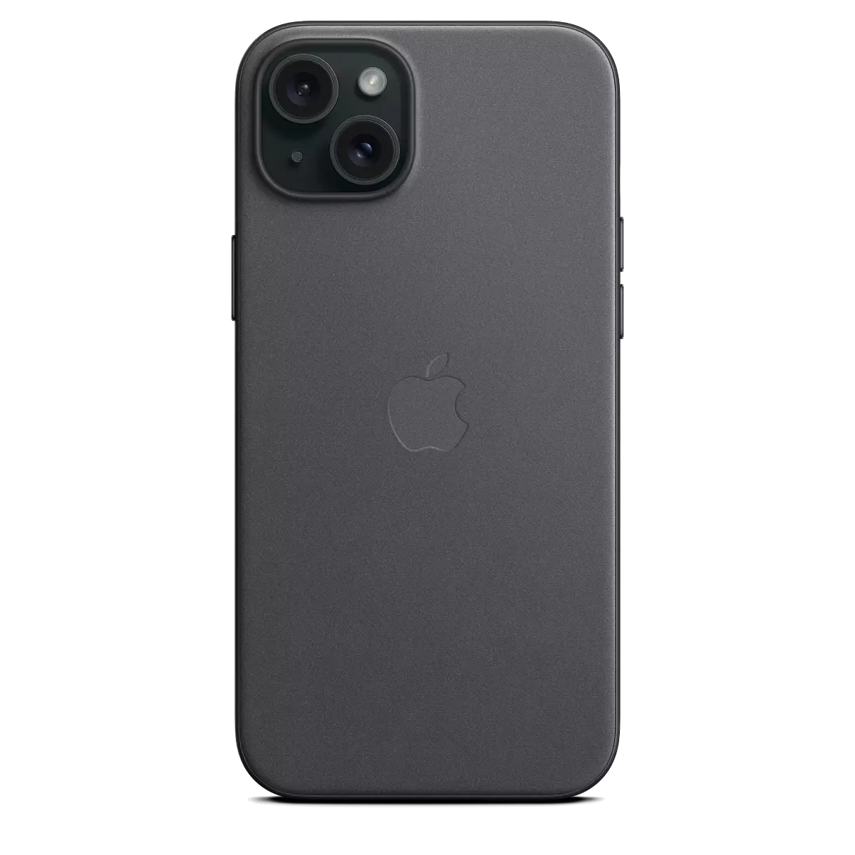 Κατασκευασμένη από ανθεκτικό μικρο-τουίλ, το υλικό έχει μια μαλακή υφή παρόμοια με σουέτ. Το υλικό FineWoven σχεδιάστηκε επίσης με γνώμονα το περιβάλλον — κατασκευάζεται από 68% ανακυκλωμένο περιεχόμενο μεταχρησιμοποίησης καταναλωτών και μειώνει σημαντικά τις εκπομπές άνθρακα σε σύγκριση με το δέρμα. Η θήκη τοποθετείται γρήγορα και ταιριάζει τέλεια στο iPhone σας χωρίς να προσθέτει όγκο.

Με ενσωματωμένους μαγνήτες που ευθυγραμμίζονται τέλεια με το iPhone 15 Plus, αυτή η θήκη προσφέρει μια μαγική εμπειρία εφαρμογής και γρηγορότερη ασύρματη φόρτιση κάθε φορά. Όταν έρχεται η ώρα για φόρτιση, απλώς αφήστε τη θήκη στο iPhone σας και τοποθετήστε τον φορτιστή MagSafe ή τοποθετήστε τον σε φορτιστή πιστοποιημένο με το Qi.

Όπως κάθε θήκη σχεδιασμένη από την Apple, υποβάλλεται σε χιλιάδες ώρες δοκιμών κατά τη διάρκεια της διαδικασίας σχεδίασης και κατασκευής. Έτσι, όχι μόνο φαίνεται εξαιρετική, αλλά είναι κατασκευασμένη για να προστατεύει το iPhone σας από γρατζουνιές και πτώσεις.

Αυτή η θήκη υψηλής ποιότητας είναι φτιαγμένη για να είναι ανθεκτική και να προστατεύει το iPhone σας. Το υλικό FineWoven μπορεί να δείχνει φθορά με την πάροδο του χρόνου. Η αλληλεπίδραση με αξεσουάρ MagSafe θα αφήσει ελαφρές αποτυπώσεις. Αν ανησυχείτε γι\' αυτό, σας προτείνουμε να χρησιμοποιήσετε μια θήκη Σιλικόνης iPhone 15 Plus ή Clear Case.