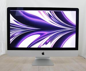 This iMac Core i5 3.0Ghz 27-Inch (Retina 5K, 2019) features a 14-nm 3.0GHz Intel Core i5 processor with 4 independent cores, 6 MB shared level 3 cache, 32GB 2666MHz DDR4 SDRAM memory, a 1Tbyte SSD, and an AMD Radeon Pro 570X graphics card with 4GB of memory. It also features a built-in FaceTime HD camera and stereo speakers. This model features a gorgeous 27-inch 5120×2880 LED-backlit 16:9 widescreen IPS DCI-P3 Retina 5K display. The display bezel is 5mm thick and is made of a solid cast aluminum chassis. Connectivity includes 4x USB 3.0 ports, 2x Thunderbolt 3 (USB-C) ports, Gigabit Ethernet port, 802.11ac Wi-Fi wireless networking capability, and of course Bluetooth 4.2.