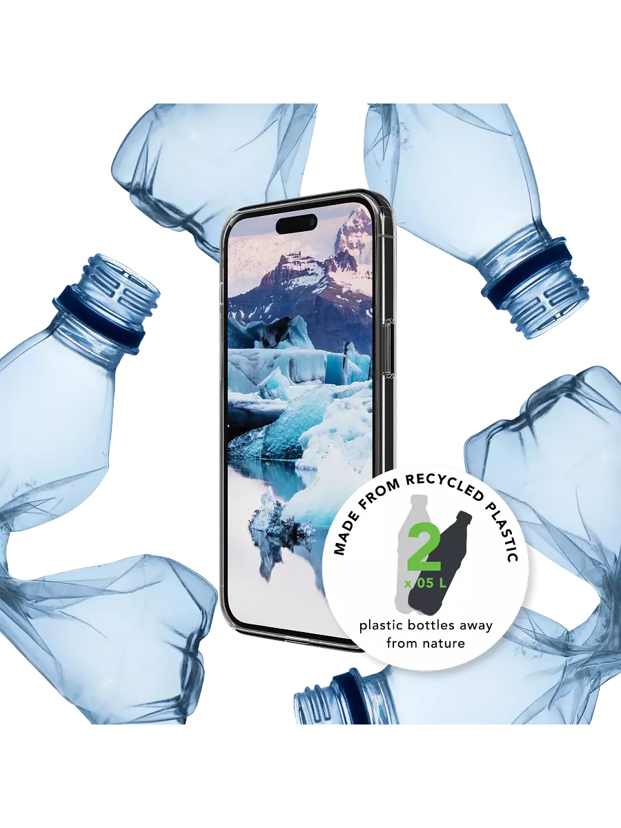 Protective case Greenland Clear for iPhone 15 Pro Max