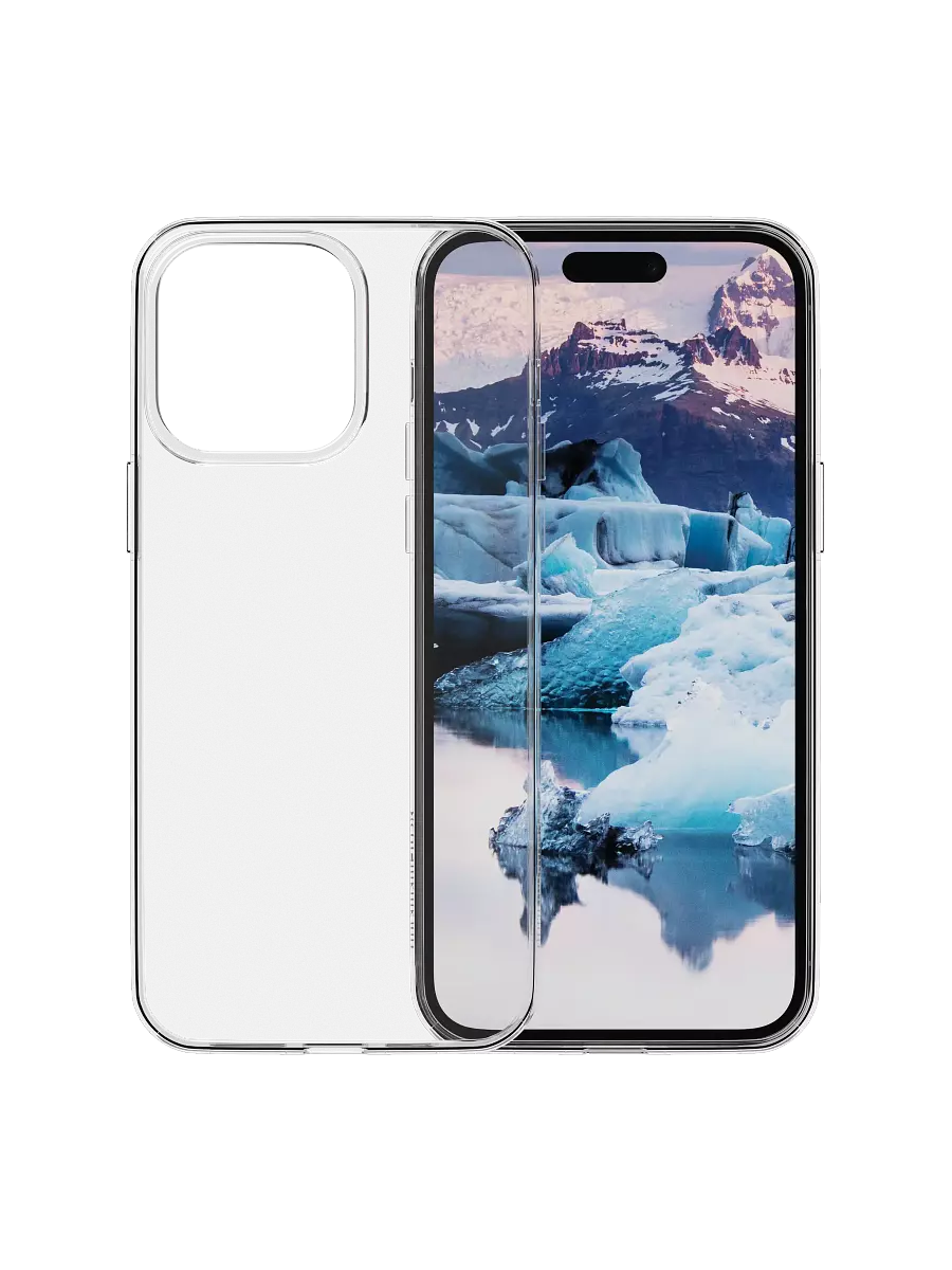 Protective case Greenland Clear for iPhone 15 Pro Max