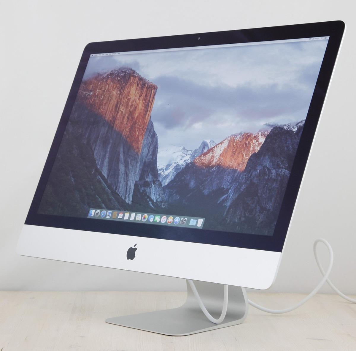 The iMac \"Core i5\" 3.2 27-Inch Aluminum (Late 2013/Haswell) features a 22 nm \"Haswell\" *Quad Core* 3.2 GHz Intel \"Core i5\" (4570) processor with *four* independent processor cores on a single chip, a 6 MB shared level 3 cache, 8 GB of 1600 MHz DDR3L SDRAM (PC3-12800) installed in pairs, a 500Gb SSD hard drive, and a NVIDIA GeForce GT 755M graphics processor with 1 GB of dedicated GDDR5 memory. It also has a built-in \"FaceTime HD\" webcam and stereo speakers. This model has a 27\" 2560x1440 LED-backlit 16:9 widescreen IPS display with the \"cover glass fully laminated to the LCD and anti-reflective coating.\" The rear of the case is aluminum and is thicker in the middle and tapers to a razor thin 5 mm at the edges. Connectivity includes four USB 3.0 ports, dual Thunderbolt ports, Gigabit Ethernet, 802.11ac Wi-Fi (802.11a/b/g/n compatible), and Bluetooth 4.0.