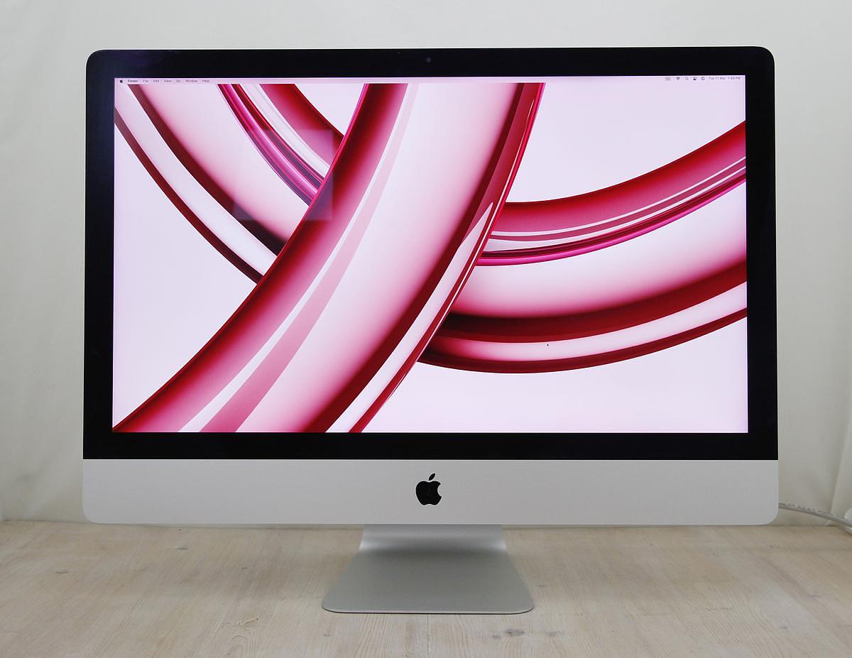 The iMac Core i9 3.6 27-Inch Aluminum (Retina 5K, 2020/Comet Lake; AMD Radeon Pro 5700 8gb) features a 14-nm Comet Lake 3.6GHz Intel Core i9 processor (I9-10910) with *ten* independent processor cores on a single chip, a 20 MB shared level 3 cache, a T2 Security Chip, 64GB of *easy to upgrade* 2666 MHz DDR4 SDRAM, a 512Gb SSD, and a Radeon Pro 5700 graphics processor wth 8 GB of dedicated GDDR6 video memory. It also has a built-in 1080p FaceTime HD webcam, a studio-quality three-mic array, and stereo speakers. This model has a 27\" *5120x2880* LED-backlit 16:9 widescreen IPS DCI-P3 Retina 5K display with True Tone technology. The rear of the case is aluminum and is thicker in the middle and tapers to a razor thin 5 mm at the edges. Connectivity includes four USB 3.0 ports, dual Thunderbolt 3 (USB-C) ports, Gigabit Ethernet, 802.11ac Wi-Fi, and Bluetooth 5.0.