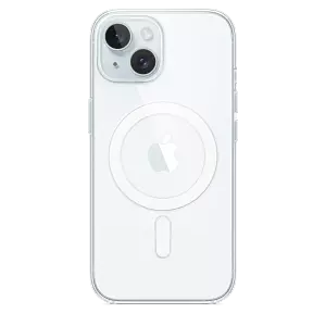 **Κατασκευασμένη με ένα μείγμα από οπτικά διαυγές polycarbonate και εύκαμπτα υλικά, η θήκη εφαρμόζει ακριβώς πάνω από τα κουμπιά για εύκολη χρήση. Στην επιφάνεια, έχει εφαρμοστεί μια επίστρωση ανθεκτική στις γρατσουνιές, τόσο στο εσωτερικό όσο και στο εξωτερικό. Όλα τα υλικά και οι επιστρώσεις έχουν βελτιστοποιηθεί για να αποτρέπουν το κιτρίνισμα με την πάροδο του χρόνου.**

**Με ενσωματωμένους μαγνήτες που ευθυγραμμίζονται τέλεια με το iPhone σας, αυτή η θήκη προσφέρει μια μαγική εμπειρία σύνδεσης και ταχύτερη ασύρματη φόρτιση, κάθε φορά. Όταν έρθει η ώρα της φόρτισης, απλά αφήστε τη θήκη στο iPhone σας και συνδέστε τον φορτιστή MagSafe ή τοποθετήστε την στον φορτιστή σας με πιστοποίηση Qi. Τέλος, είναι κατασκευασμένη για να προστατεύει το iPhone σου από γρατσουνιές και πτώσεις.**