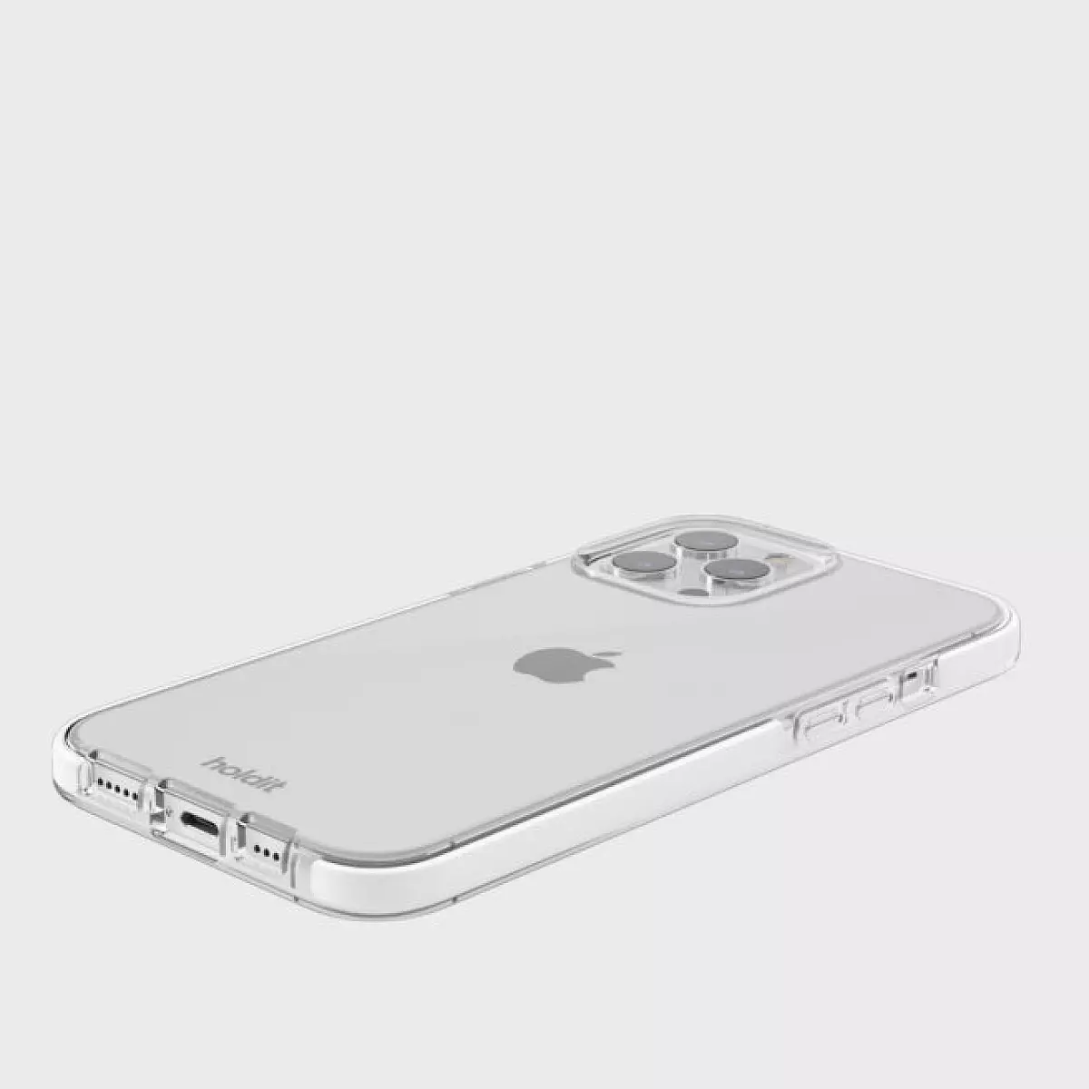 Η Holdit έφτιαξε μια εξαιρετικά όμορφη θήκη για το iPhone 14 Pro, η οποία εξασφαλίζει εξαιρετική προστασία, ενώ παράλληλα μπορείτε να βλέπετε το όμορφο τηλέφωνό σας μέσα από τη θήκη. Μια κομψή θήκη που προσθέτει μια επιπλέον πινελιά στο τηλέφωνό σας!

Το εξωτερικό και το πίσω μέρος αυτής της θήκης Holdit για iPhone 14 Pro είναι κατασκευασμένα από ανθεκτικό εύκαμπτο πλαστικό. Κατά μήκος του εσωτερικού πλαισίου της θήκης, τοποθετείται ένα πλαστικό που απορροφά τους κραδασμούς, παρέχοντας στο τηλέφωνό σας εξαιρετική προστασία σε περίπτωση πτώσης ή κρούσης. Οι άκρες είναι όμορφα υπερυψωμένες πάνω από την οθόνη και την πίσω κάμερα για επιπλέον προστασία. Αυτό σημαίνει επίσης ότι μπορείτε να αφήσετε το τηλέφωνό σας κάτω με την οθόνη κάτω χωρίς να γρατσουνίσετε την οθόνη.

Σχεδιασμός που απορροφά τους κραδασμούς

Υπερυψωμένο πάνω από την οθόνη και την πίσω κάμερα

Ποιότητα από την Holdit

Σημείωση: Η θήκη είναι μερικώς διαφανής. Επομένως, η χρωματική έκφραση μπορεί να διαφέρει από το χρώμα του τηλεφώνου (μπορεί να φανεί στις εικόνες).

Φυσικά, υπάρχουν ακριβείς εγκοπές στην πίσω κάμερα, το μικρόφωνο, τα ηχεία και τις εισόδους, ώστε να μην υπάρχει καμία βλάβη στις λειτουργίες με την θήκη. Υποστηρίζει επίσης ασύρματη φόρτιση.

Αυτό το εκλεκτό προϊόν από την Holdit είναι κατασκευασμένο από 100% ανακυκλωμένα υλικά.