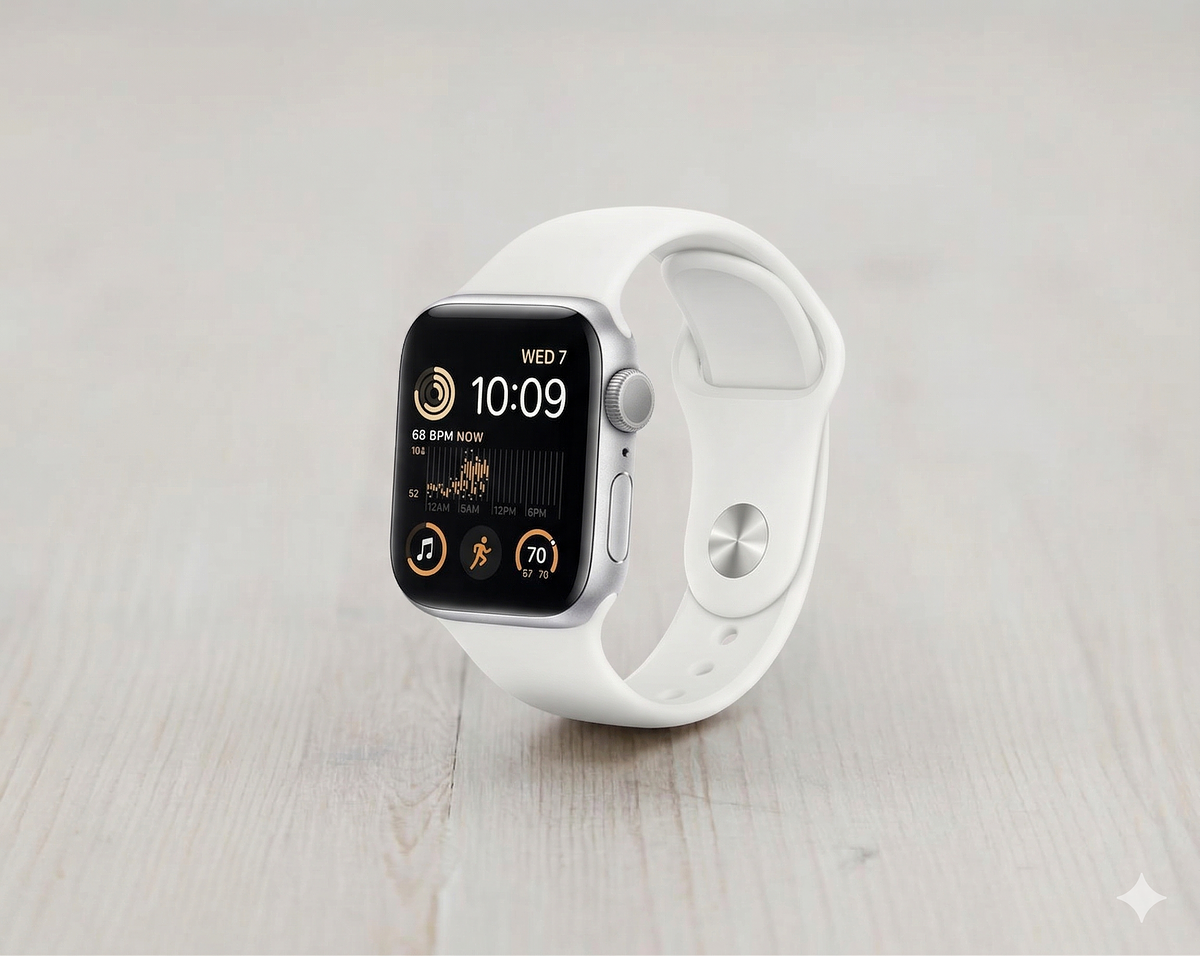 Παρουσιάστηκε ως μια «οικονομική» επιλογή μαζί με το Apple Watch Series 8, το Apple Watch SE 2 (2022) ουσιαστικά είναι μια επανέκδοση του αρχικού Apple Watch SE με τον ταχύτερο επεξεργαστή από το Apple Watch Series 8. Δεν διαθέτει οθόνη \"Always On\" και πιο προηγμένους αισθητήρες, αλλά εξακολουθεί να διαθέτει λειτουργίες παρακολούθησης δραστηριότητας, ειδοποιήσεων για υψηλούς και χαμηλούς καρδιακούς παλμούς, έκτακτης ανάγκης SOS και ανίχνευσης σύγκρουσης. Διατίθεται μόνο σε αλουμίνιο. Όλα τα μοντέλα Apple Watch Series SE 2 με δυνατότητα κινητής τηλεφωνίας, συμπεριλαμβανομένου αυτού, μπορούν να συνδεθούν στο Διαδίκτυο χωρίς iPhone \"tethered\", αλλά εξακολουθεί να προορίζεται για χρήση με iPhone 8 ή νεότερη έκδοση με iOS 16 ή νεότερη έκδοση για ορισμένες λειτουργίες. Όλες οι συσκευές Apple Watch SE 2 ελέγχονται με Digital Crown με απτική ανάδραση και οθόνη με δυνατότητα αφής. Αυτό το συγκεκριμένο Apple Watch SE 2, ένα μοντέλο με δυνατότητα κινητής τηλεφωνίας σε μέγεθος 40 mm, διαθέτει οθόνη OLED LTPO 324x394 με γυαλί Ion-X, τοποθετημένη σε αλουμινένια θήκη με κεραμικό και ζαφειρί στο πίσω μέρος που συνδέεται με τον φορτιστή.