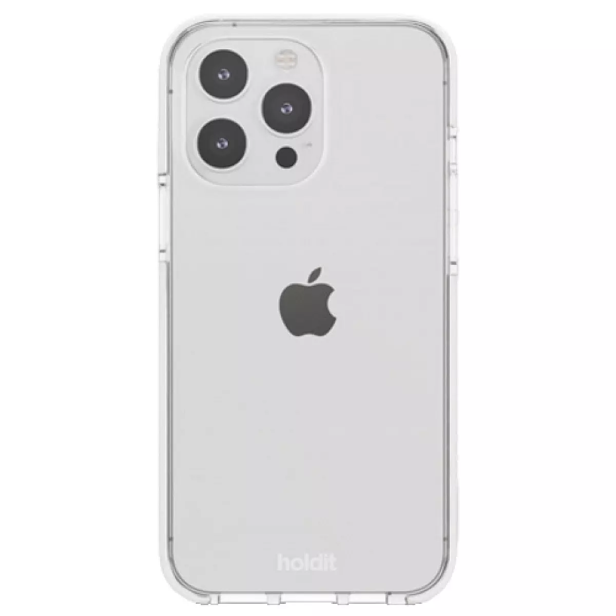 Η Holdit έφτιαξε μια εξαιρετικά όμορφη θήκη για το iPhone 14 Pro, η οποία εξασφαλίζει εξαιρετική προστασία, ενώ παράλληλα μπορείτε να βλέπετε το όμορφο τηλέφωνό σας μέσα από τη θήκη. Μια κομψή θήκη που προσθέτει μια επιπλέον πινελιά στο τηλέφωνό σας!

Το εξωτερικό και το πίσω μέρος αυτής της θήκης Holdit για iPhone 14 Pro είναι κατασκευασμένα από ανθεκτικό εύκαμπτο πλαστικό. Κατά μήκος του εσωτερικού πλαισίου της θήκης, τοποθετείται ένα πλαστικό που απορροφά τους κραδασμούς, παρέχοντας στο τηλέφωνό σας εξαιρετική προστασία σε περίπτωση πτώσης ή κρούσης. Οι άκρες είναι όμορφα υπερυψωμένες πάνω από την οθόνη και την πίσω κάμερα για επιπλέον προστασία. Αυτό σημαίνει επίσης ότι μπορείτε να αφήσετε το τηλέφωνό σας κάτω με την οθόνη κάτω χωρίς να γρατσουνίσετε την οθόνη.

Σχεδιασμός που απορροφά τους κραδασμούς

Υπερυψωμένο πάνω από την οθόνη και την πίσω κάμερα

Ποιότητα από την Holdit

Σημείωση: Η θήκη είναι μερικώς διαφανής. Επομένως, η χρωματική έκφραση μπορεί να διαφέρει από το χρώμα του τηλεφώνου (μπορεί να φανεί στις εικόνες).

Φυσικά, υπάρχουν ακριβείς εγκοπές στην πίσω κάμερα, το μικρόφωνο, τα ηχεία και τις εισόδους, ώστε να μην υπάρχει καμία βλάβη στις λειτουργίες με την θήκη. Υποστηρίζει επίσης ασύρματη φόρτιση.

Αυτό το εκλεκτό προϊόν από την Holdit είναι κατασκευασμένο από 100% ανακυκλωμένα υλικά.