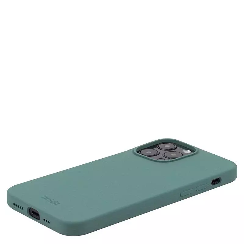 Θήκη προστασίας Holdit iPhone 15 Pro - Silicon Case - Green