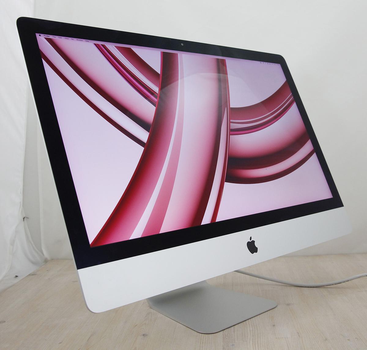 The iMac Core i9 3.6 27-Inch Aluminum (Retina 5K, 2020/Comet Lake; AMD Radeon Pro 5700 8gb) features a 14-nm Comet Lake 3.6GHz Intel Core i9 processor (I9-10910) with *ten* independent processor cores on a single chip, a 20 MB shared level 3 cache, a T2 Security Chip, 64GB of *easy to upgrade* 2666 MHz DDR4 SDRAM, a 512Gb SSD, and a Radeon Pro 5700 graphics processor wth 8 GB of dedicated GDDR6 video memory. It also has a built-in 1080p FaceTime HD webcam, a studio-quality three-mic array, and stereo speakers. This model has a 27\" *5120x2880* LED-backlit 16:9 widescreen IPS DCI-P3 Retina 5K display with True Tone technology. The rear of the case is aluminum and is thicker in the middle and tapers to a razor thin 5 mm at the edges. Connectivity includes four USB 3.0 ports, dual Thunderbolt 3 (USB-C) ports, Gigabit Ethernet, 802.11ac Wi-Fi, and Bluetooth 5.0.