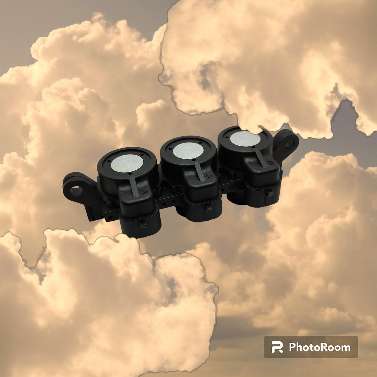 AEB Rail 3 injectors - Rail polymer with 3 nozzles