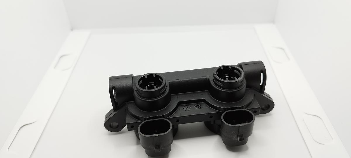 AEB Rail 2 injectors - Rail polymer with 2 nozzles