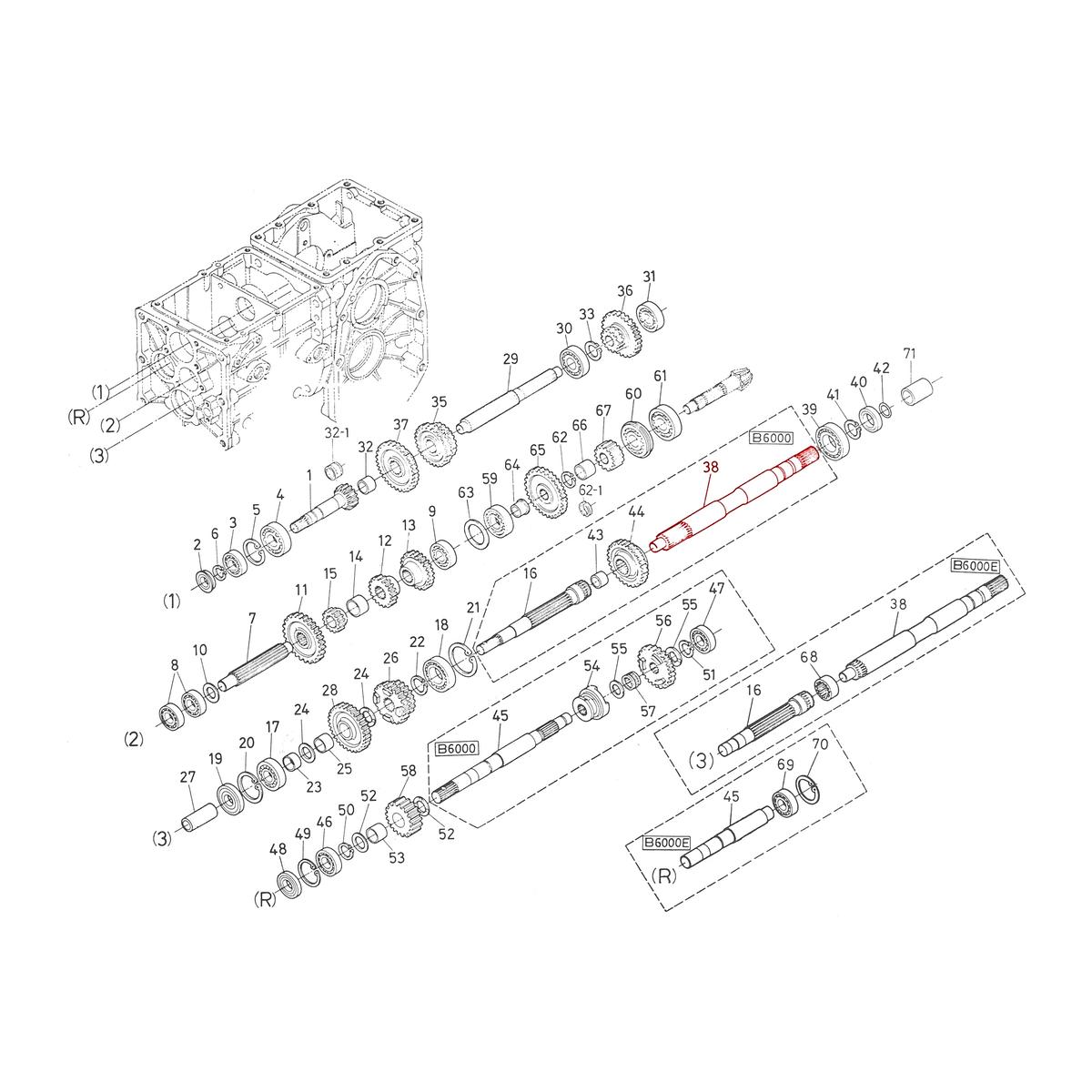 5ος άξονας Kubota 66581-14510. Ανταλλακτικά μεταχειρισμένα και καινούρια, εισαγόμενα από την Ιαπωνία σε άριστη κατάσταση. Βρείτε γνήσια - original και ιμιτασιόν - aftermarket ανταλλακτικά για όλα τα τρακτέρ Kubota σε προσιτές τιμές.