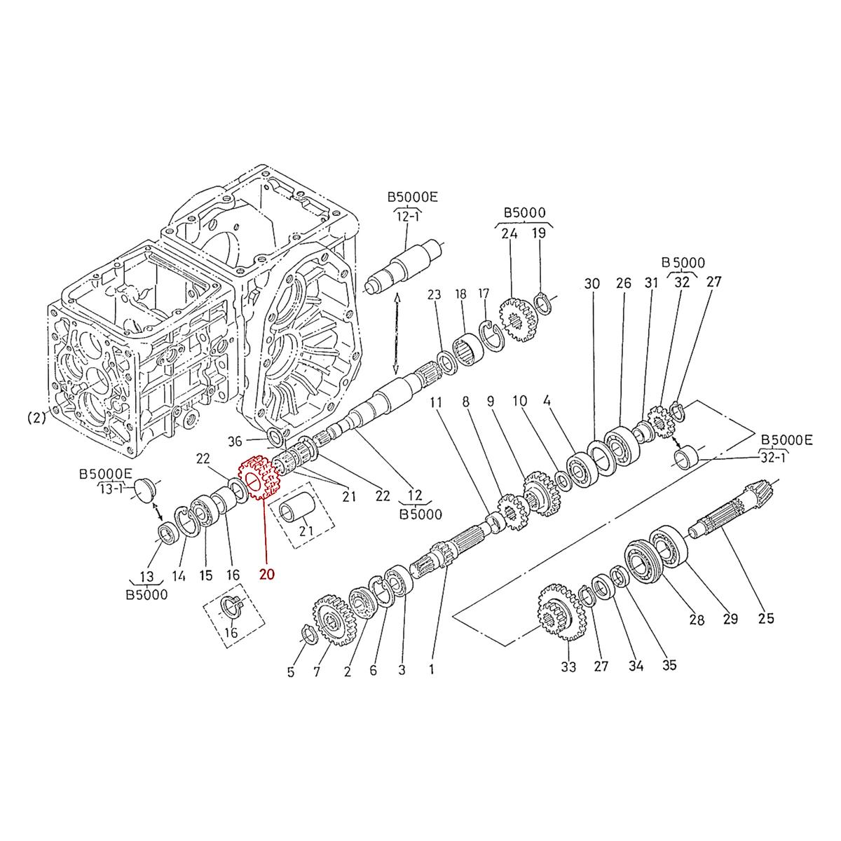Γρανάζι 19-16 δόντια Kubota 66621-14622. Ανταλλακτικά μεταχειρισμένα και καινούρια, εισαγόμενα από την Ιαπωνία σε άριστη κατάσταση. Βρείτε γνήσια - original και ιμιτασιόν - aftermarket ανταλλακτικά για όλα τα τρακτέρ Kubota σε προσιτές τιμές.