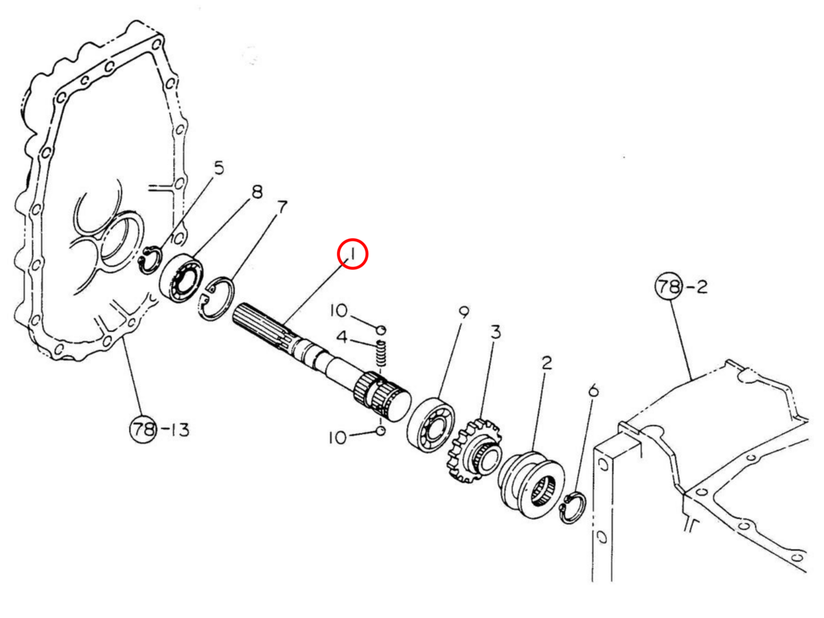 Άξονας 4x4 Yanmar: 194941-28110. Ανταλλακτικά μεταχειρισμένα και καινούρια, εισαγόμενα από την Ιαπωνία σε άριστη κατάσταση. Βρείτε γνήσια - original και ιμιτασιόν - aftermarket ανταλλακτικά για όλα τα Yanmar σε προσιτές τιμές.