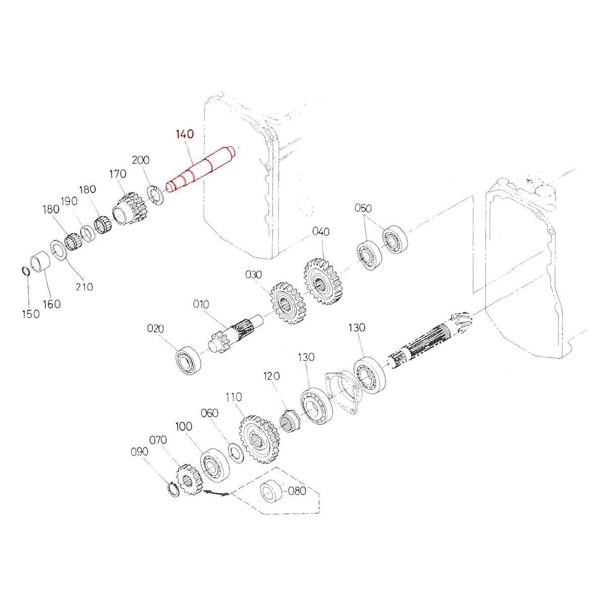 Άξονας όπισθεν νέου τύπου Kubota 67800-15512. Ανταλλακτικά μεταχειρισμένα και καινούρια, εισαγόμενα από την Ιαπωνία σε άριστη κατάσταση. Βρείτε γνήσια - original και ιμιτασιόν - aftermarket ανταλλακτικά για όλα τα τρακτέρ Kubota σε προσιτές τιμές.
