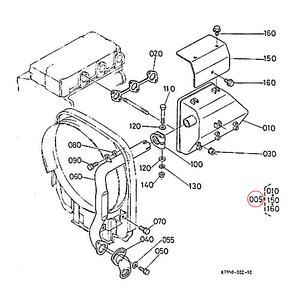 Kubota Καζανάκι εξάτμησης 67950-58600. Ανταλλακτικά μεταχειρισμένα και καινούρια, εισαγόμενα από την Ιαπωνία σε άριστη κατάσταση. Βρείτε γνήσια - original και ιμιτασιόν - aftermarket ανταλλακτικά για όλα τα Kubota σε προσιτές τιμές.