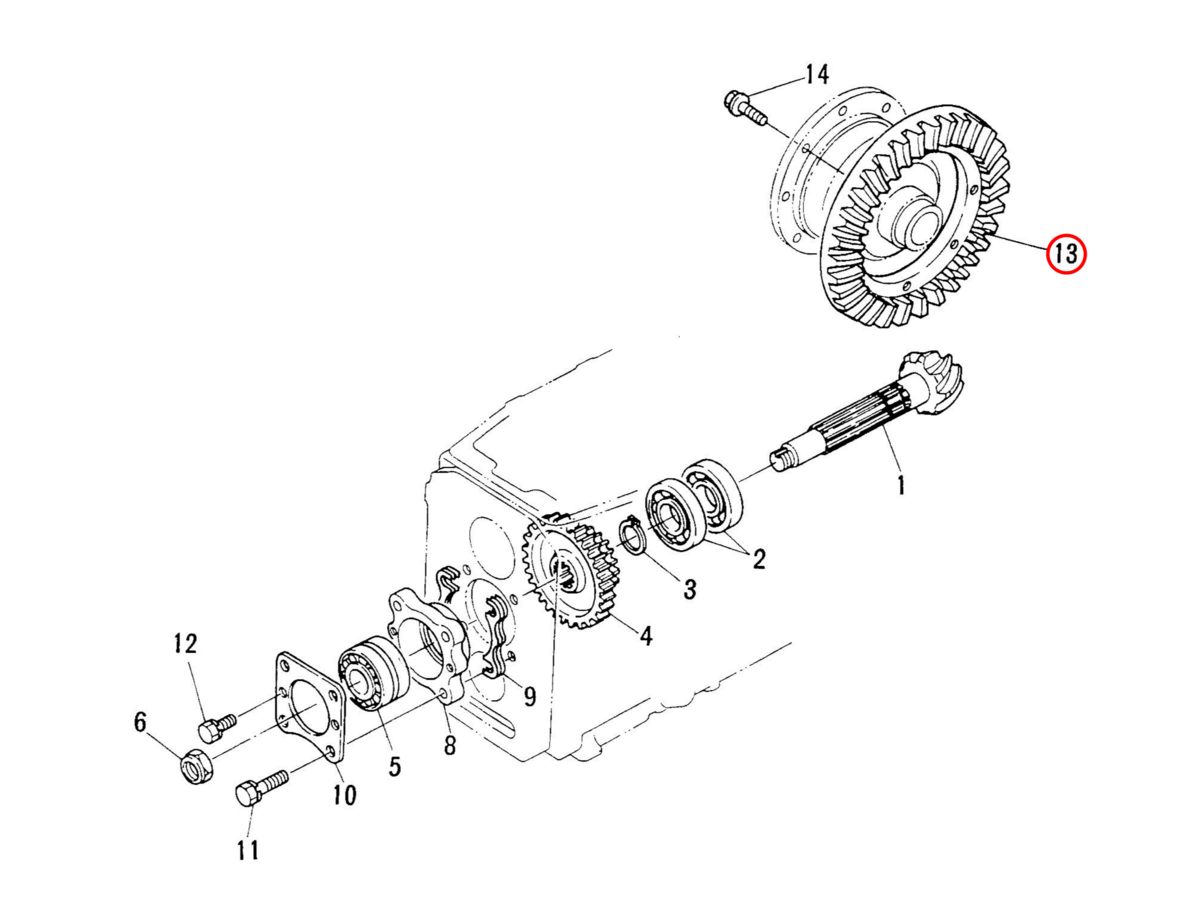 Κορώνα πίσω διαφορικού 39 δόντια Kubota: 35300-26120. Ανταλλακτικά μεταχειρισμένα και καινούρια, εισαγόμενα από την Ιαπωνία σε άριστη κατάσταση. Βρείτε γνήσια - original και ιμιτασιόν - aftermarket ανταλλακτικά για όλα τα Kubota σε προσιτές τιμές.