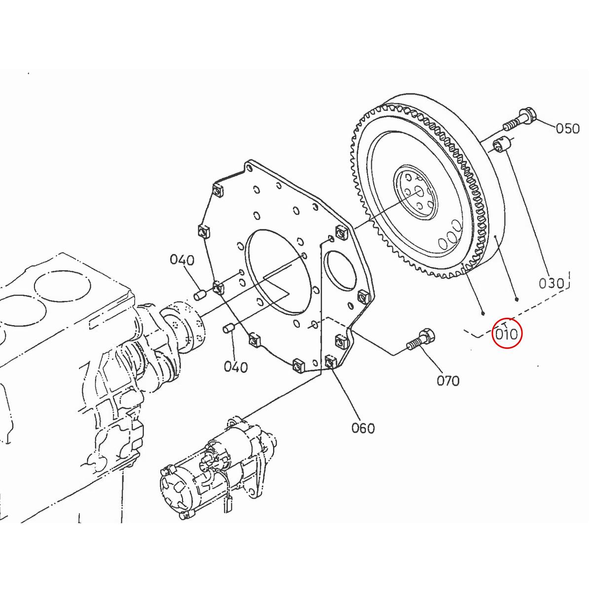 Kubota Βολάν 16864-25030. Ανταλλακτικά μεταχειρισμένα και καινούρια, εισαγόμενα από την Ιαπωνία σε άριστη κατάσταση. Βρείτε γνήσια - original και ιμιτασιόν - aftermarket ανταλλακτικά για όλα τα Kubota σε προσιτές τιμές.