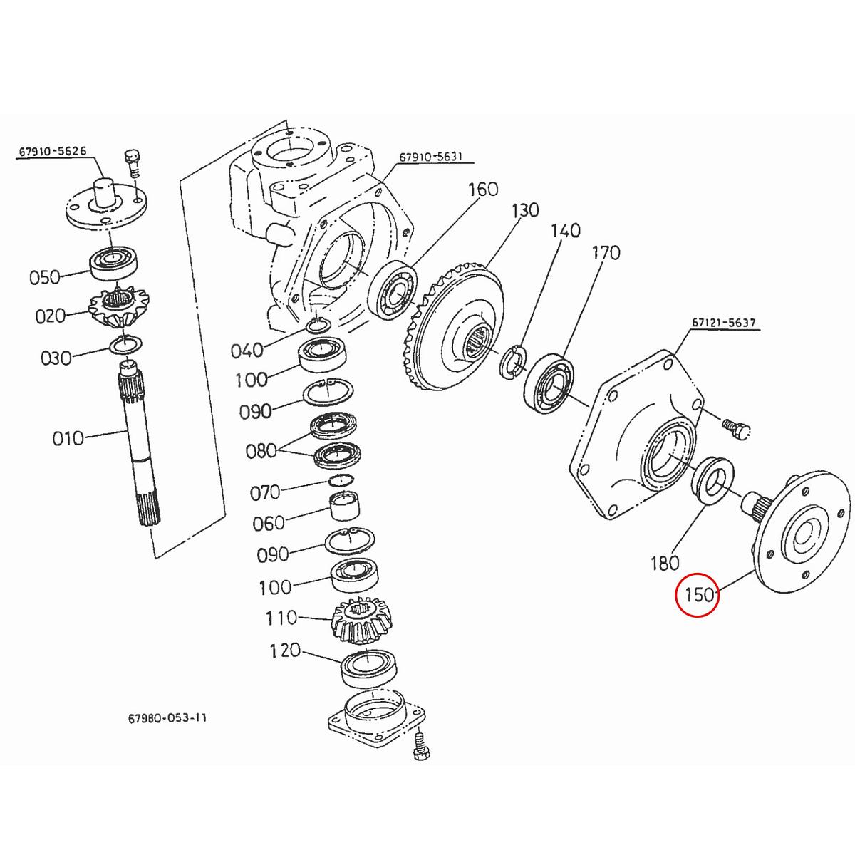 Kubota Μουαγιέ 67221-56830. Ανταλλακτικά μεταχειρισμένα και καινούρια, εισαγόμενα από την Ιαπωνία σε άριστη κατάσταση. Βρείτε γνήσια - original και ιμιτασιόν - aftermarket ανταλλακτικά για όλα τα Kubota σε προσιτές τιμές.