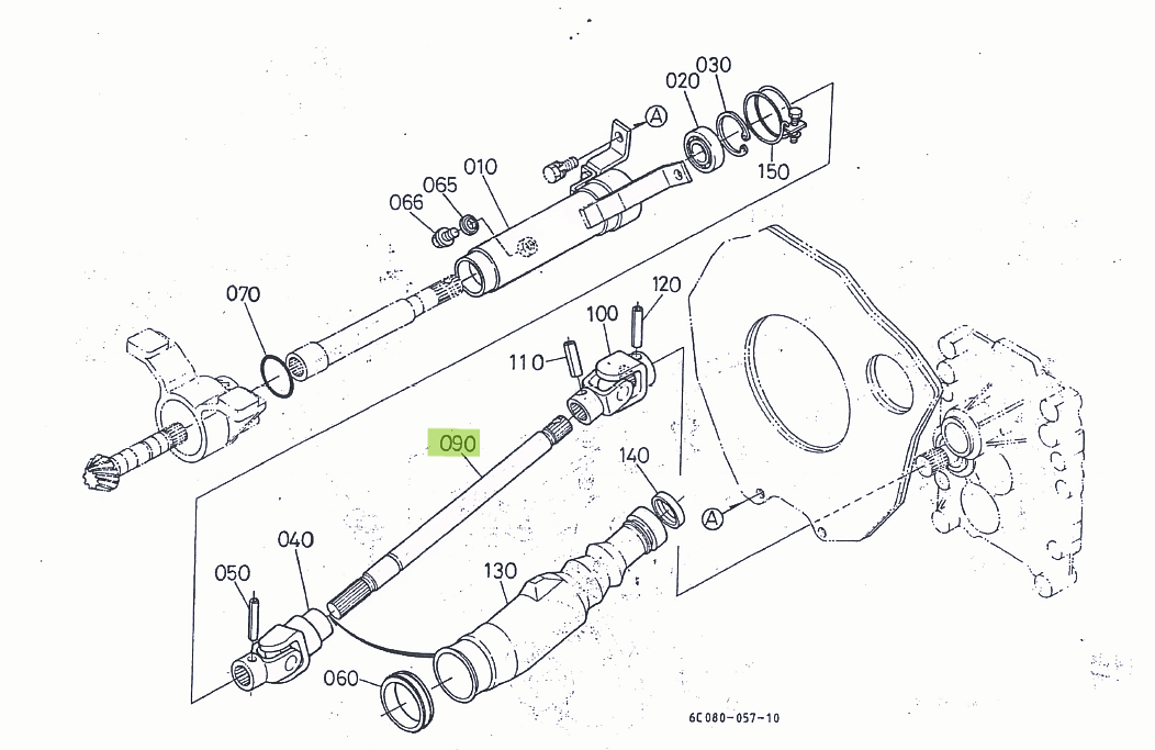 Άξονας Μετάδοσης 4x4 Kubota 6A320-57512. Ανταλλακτικά μεταχειρισμένα και καινούρια, εισαγόμενα από την Ιαπωνία σε άριστη κατάσταση. Βρείτε γνήσια - original και ιμιτασιόν - aftermarket ανταλλακτικά για όλα τα Kubota σε προσιτές τιμές.