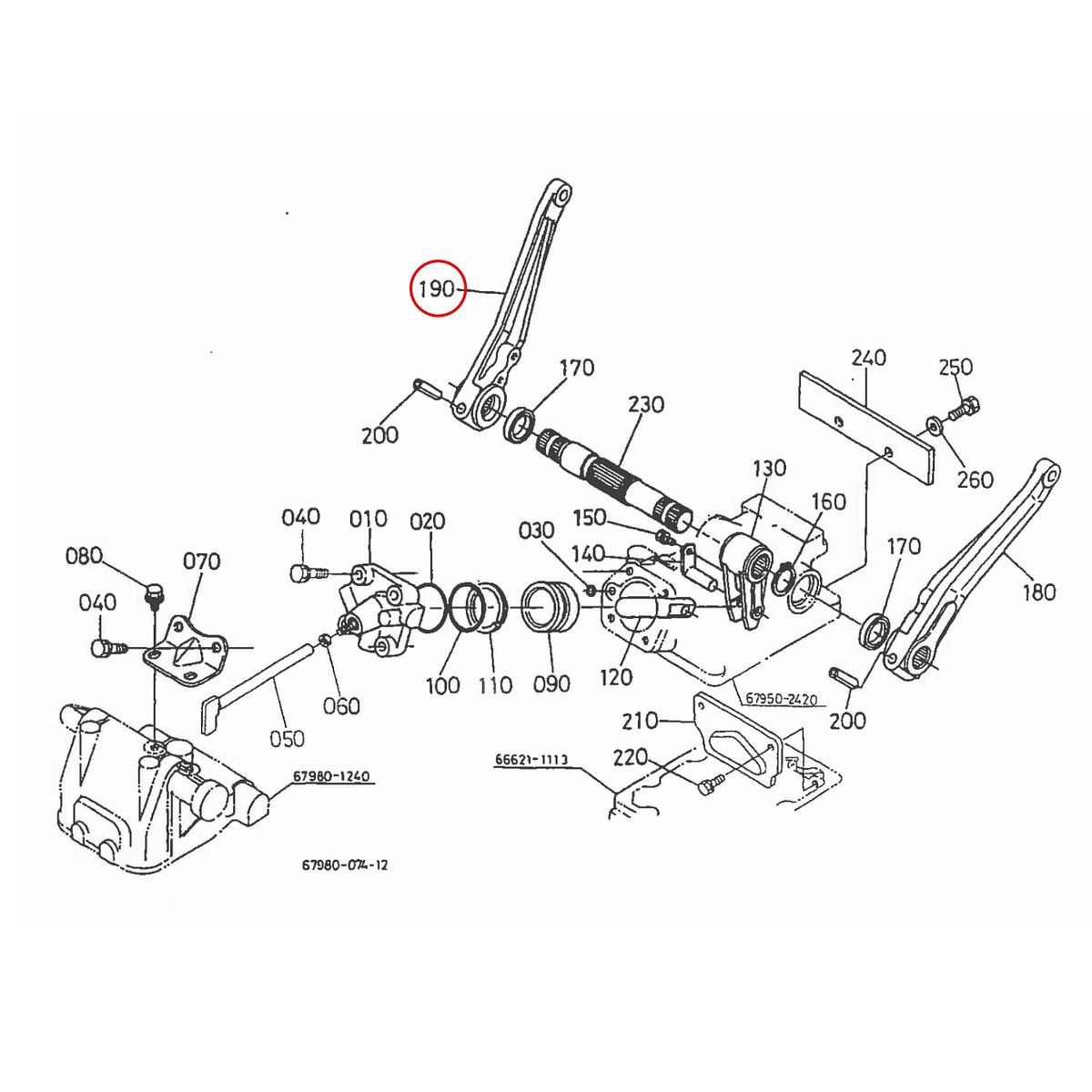 Kubota Μπράτσο υδραυλικού δεξί 67950-36520. Ανταλλακτικά μεταχειρισμένα και καινούρια, εισαγόμενα από την Ιαπωνία σε άριστη κατάσταση. Βρείτε γνήσια - original και ιμιτασιόν - aftermarket ανταλλακτικά για όλα τα Kubota σε προσιτές τιμές.