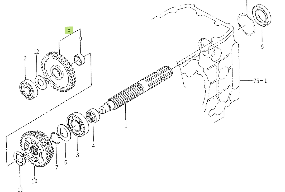 Γρανάζι 44 Δόντια Iseki 1617-244-200-00. Ανταλλακτικά μεταχειρισμένα και καινούρια, εισαγόμενα από την Ιαπωνία σε άριστη κατάσταση. Βρείτε γνήσια - original και ιμιτασιόν - aftermarket ανταλλακτικά για όλα τα Kubota σε προσιτές τιμές.