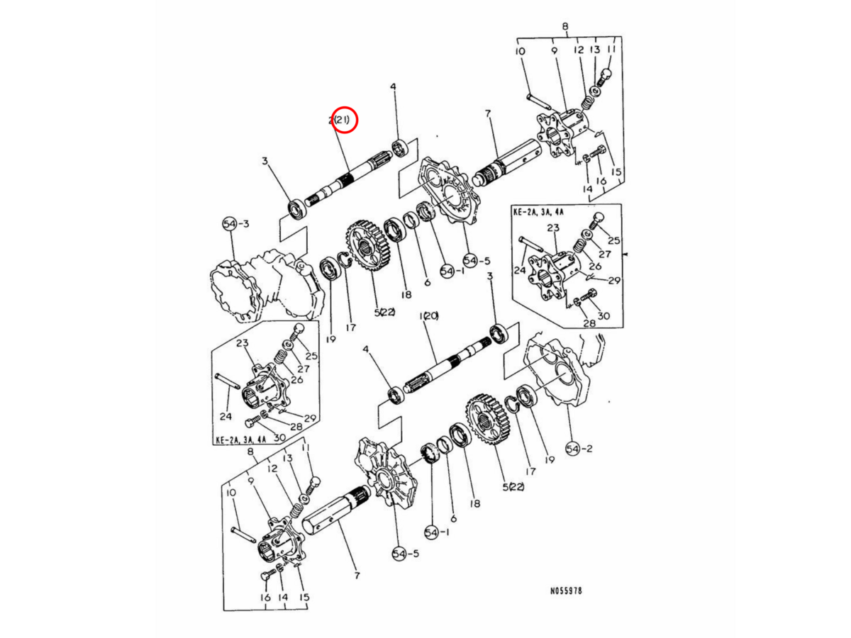 Ημιαξόνιο πίσω διαφορικού δεξιά Yanmar: 198531-33420. Ανταλλακτικά μεταχειρισμένα και καινούρια, εισαγόμενα από την Ιαπωνία σε άριστη κατάσταση. Βρείτε γνήσια - original και ιμιτασιόν - aftermarket ανταλλακτικά για όλα τα Yanmar σε προσιτές τιμές.