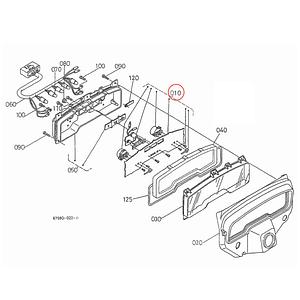Kubota Ταμπλό 66101-55710. Ανταλλακτικά μεταχειρισμένα και καινούρια, εισαγόμενα από την Ιαπωνία σε άριστη κατάσταση. Βρείτε γνήσια - original και ιμιτασιόν - aftermarket ανταλλακτικά για όλα τα Kubota σε προσιτές τιμές.