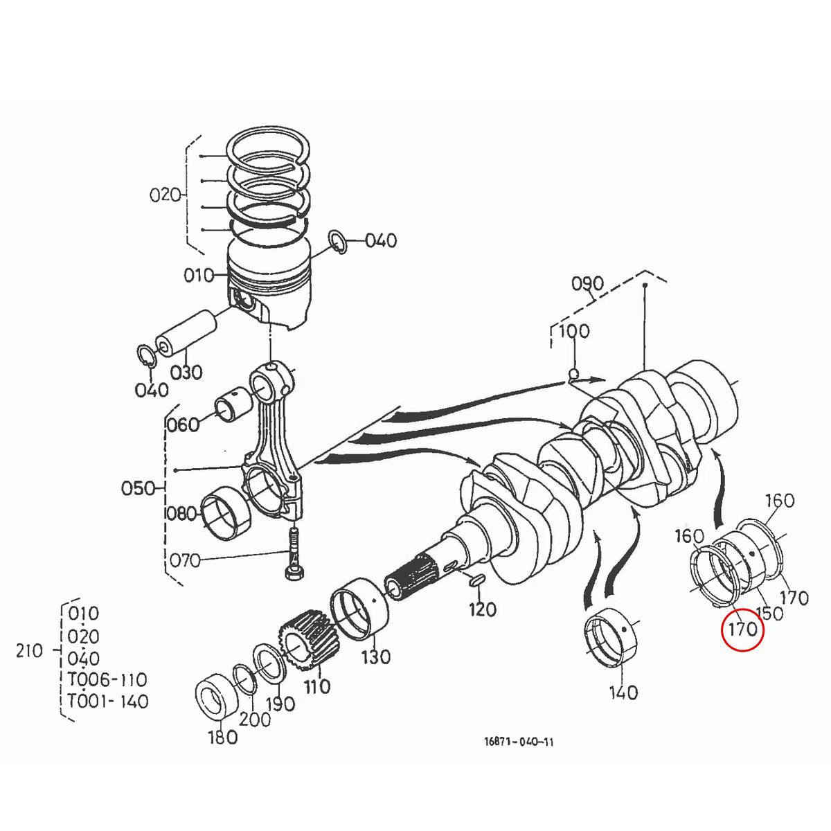Kubota Θρός +0.4mm 15261-23980. Ανταλλακτικά μεταχειρισμένα και καινούρια, εισαγόμενα από την Ιαπωνία σε άριστη κατάσταση. Βρείτε γνήσια - original και ιμιτασιόν - aftermarket ανταλλακτικά για όλα τα Kubota σε προσιτές τιμές.