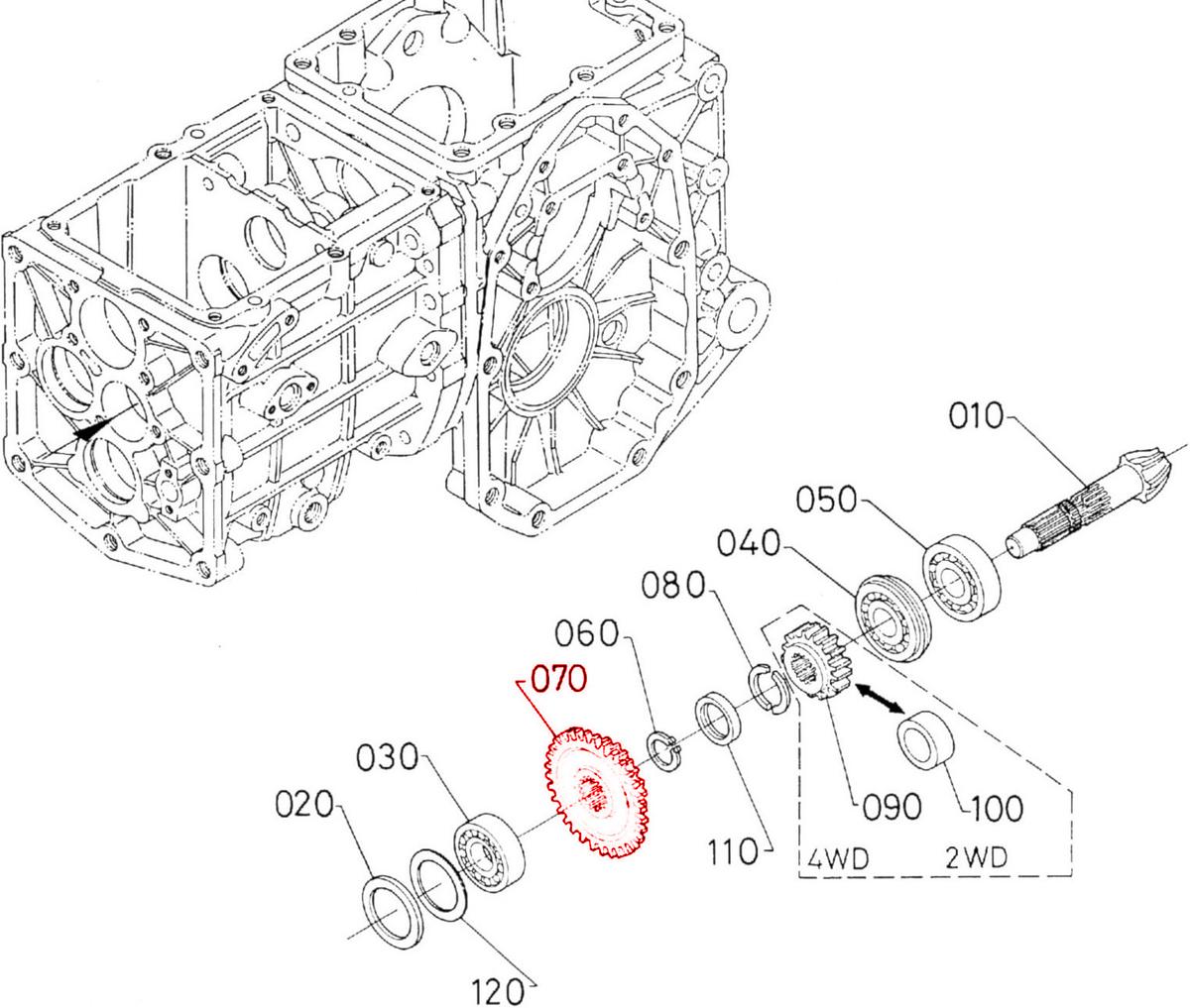 Γρανάζι 13-32 δόντια Kubota 67311-14630. Ανταλλακτικά μεταχειρισμένα και καινούρια, εισαγόμενα από την Ιαπωνία σε άριστη κατάσταση. Βρείτε γνήσια - original και ιμιτασιόν - aftermarket ανταλλακτικά για όλα τα τρακτέρ Kubota σε προσιτές τιμές.