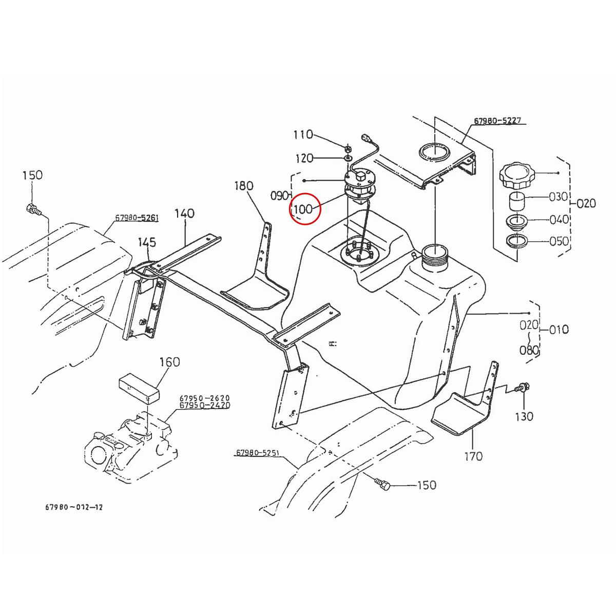 Kubota Φλάντζα 67980-54740. Ανταλλακτικά μεταχειρισμένα και καινούρια, εισαγόμενα από την Ιαπωνία σε άριστη κατάσταση. Βρείτε γνήσια - original και ιμιτασιόν - aftermarket ανταλλακτικά για όλα τα Kubota σε προσιτές τιμές.