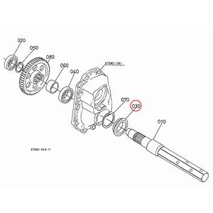 Kubota Seal oil 66911-17810. Used and new spare parts, imported from Japan in excellent condition. Find genuine - original and aftermarket spare parts for all Kubota tractors at affordable prices.