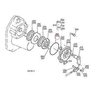 Kubota O-ring 04811-11120. Used and new spare parts, imported from Japan in excellent condition. Find genuine - original and aftermarket spare parts for all Kubota tractors at affordable prices.