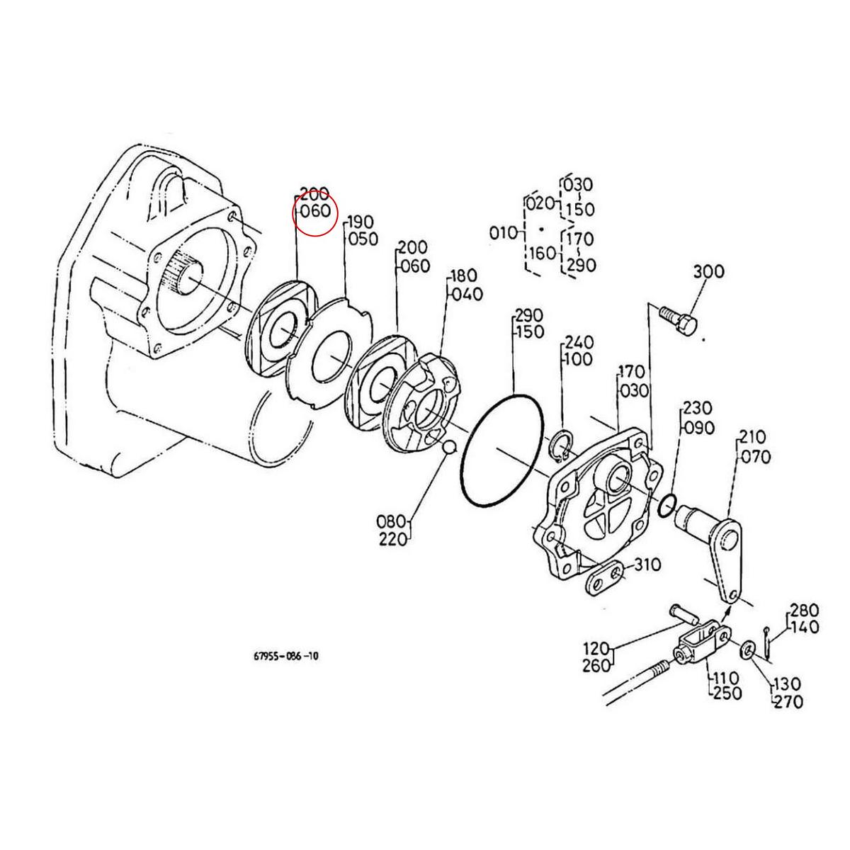 Kubota Δίσκος φρένων 67950-22350. Ανταλλακτικά μεταχειρισμένα και καινούρια, εισαγόμενα από την Ιαπωνία σε άριστη κατάσταση. Βρείτε γνήσια - original και ιμιτασιόν - aftermarket ανταλλακτικά για όλα τα Kubota σε προσιτές τιμές.