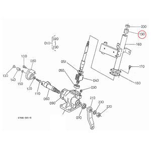 Kubota Σινεμπλόκ τιμονιού 67156-41150. Ανταλλακτικά μεταχειρισμένα και καινούρια, εισαγόμενα από την Ιαπωνία σε άριστη κατάσταση. Βρείτε γνήσια - original και ιμιτασιόν - aftermarket ανταλλακτικά για όλα τα Kubota σε προσιτές τιμές.