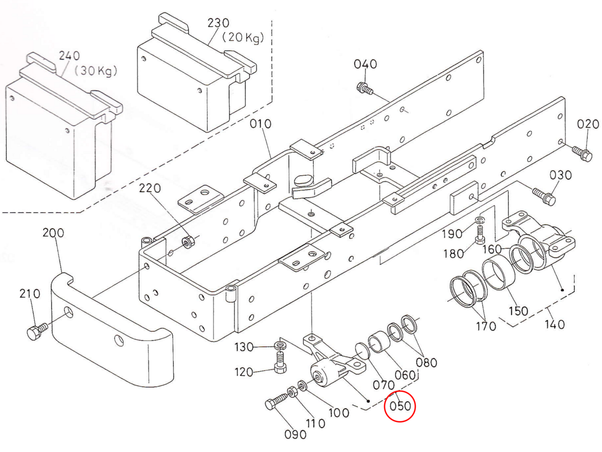 Καβαλέτο 4Χ4 DT εμπρός Kubota: 37970-44700. Ανταλλακτικά μεταχειρισμένα και καινούρια, εισαγόμενα από την Ιαπωνία σε άριστη κατάσταση. Βρείτε γνήσια - original και ιμιτασιόν - aftermarket ανταλλακτικά για όλα τα Kubota σε προσιτές τιμές.