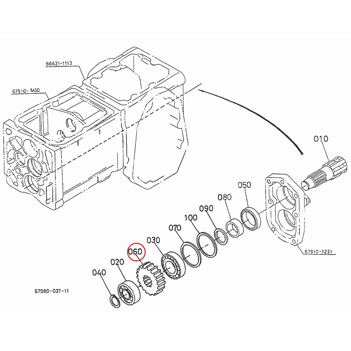 Kubota Γρανάζι 23 δόντια 67980-14720. Ανταλλακτικά μεταχειρισμένα και καινούρια, εισαγόμενα από την Ιαπωνία σε άριστη κατάσταση. Βρείτε γνήσια - original και ιμιτασιόν - aftermarket ανταλλακτικά για όλα τα Kubota σε προσιτές τιμές.