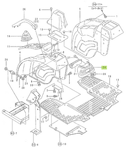Φανάρι Πίσω Yanmar 1W3859-60500. Ανταλλακτικά μεταχειρισμένα και καινούρια, εισαγόμενα από την Ιαπωνία σε άριστη κατάσταση. Βρείτε γνήσια - original και ιμιτασιόν - aftermarket ανταλλακτικά για όλα τα Kubota σε προσιτές τιμές.