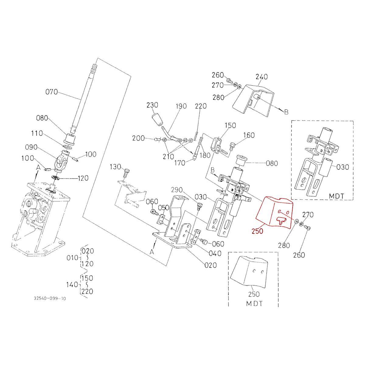 Κάλυμμα στήλης αριστερό (LH) Kubota 32530-16540. Ανταλλακτικά μεταχειρισμένα και καινούρια, εισαγόμενα από την Ιαπωνία σε άριστη κατάσταση. Βρείτε γνήσια - original και ιμιτασιόν - aftermarket ανταλλακτικά για όλα τα τρακτέρ Kubota σε προσιτές τιμές.