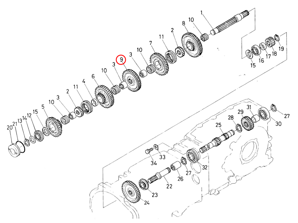 Γρανάζι 41 δόντια Kubota: 38240-21820. Ανταλλακτικά μεταχειρισμένα και καινούρια, εισαγόμενα από την Ιαπωνία σε άριστη κατάσταση. Βρείτε γνήσια - original και ιμιτασιόν - aftermarket ανταλλακτικά για όλα τα Kubota σε προσιτές τιμές.