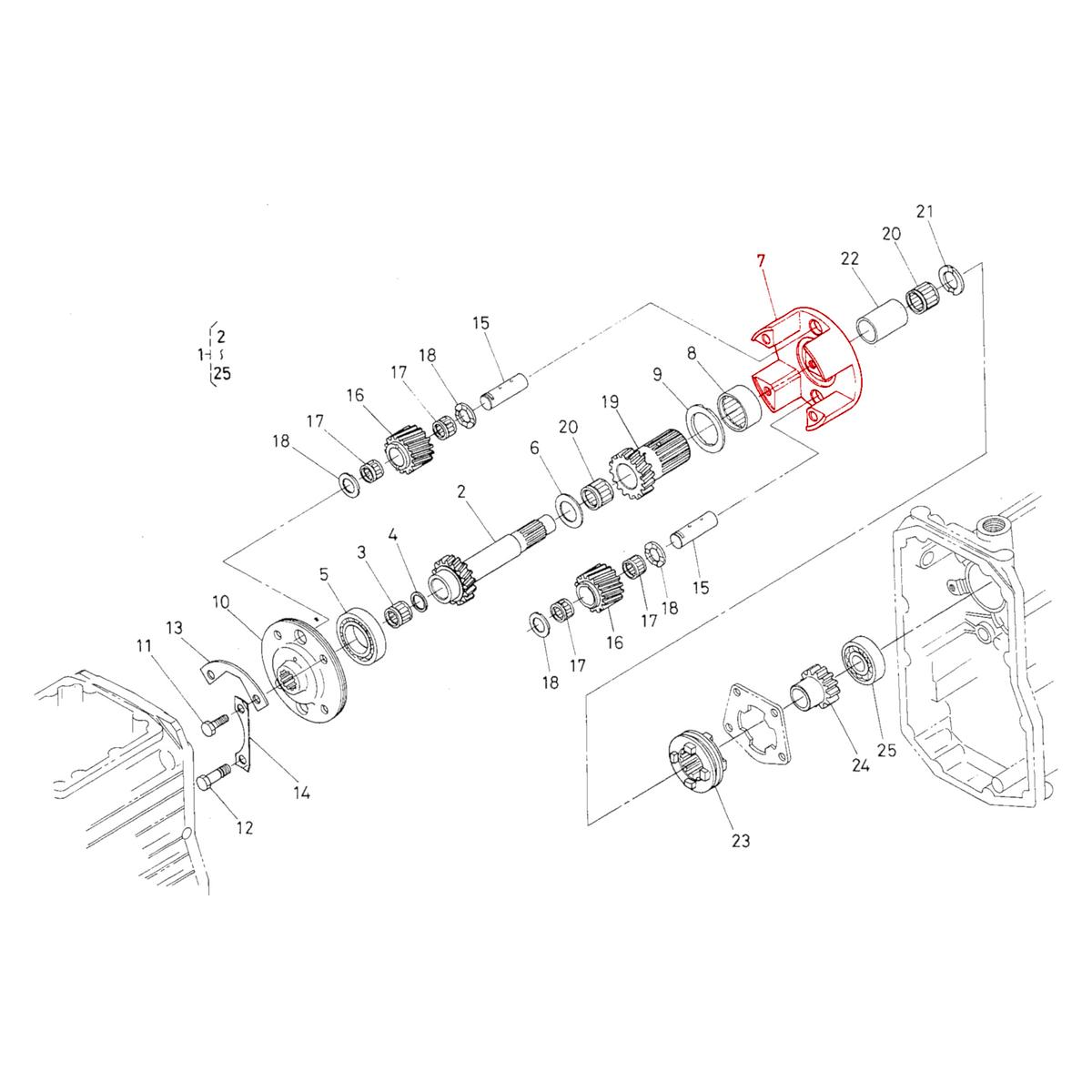 Φορέας Kubota 67111-14850. Ανταλλακτικά μεταχειρισμένα και καινούρια, εισαγόμενα από την Ιαπωνία σε άριστη κατάσταση. Βρείτε γνήσια - original και ιμιτασιόν - aftermarket ανταλλακτικά για όλα τα τρακτέρ Kubota σε προσιτές τιμές.