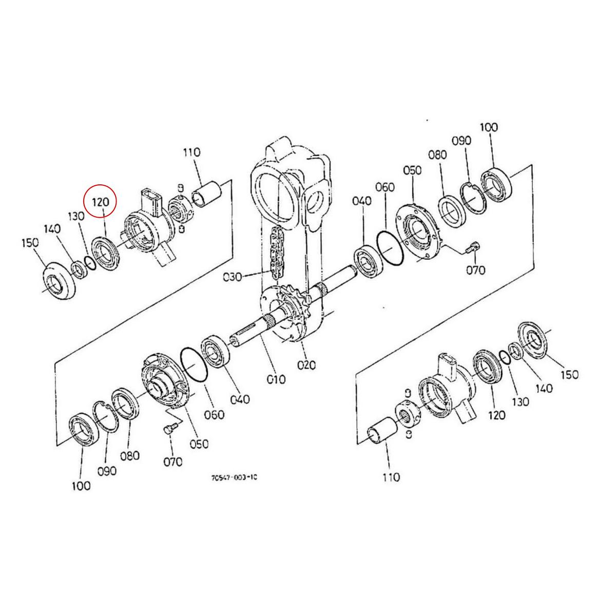 Kubota Τσιμόυχα 70180-55420. Ανταλλακτικά μεταχειρισμένα και καινούρια, εισαγόμενα από την Ιαπωνία σε άριστη κατάσταση. Βρείτε γνήσια - original και ιμιτασιόν - aftermarket ανταλλακτικά για όλα τα Kubota σε προσιτές τιμές.