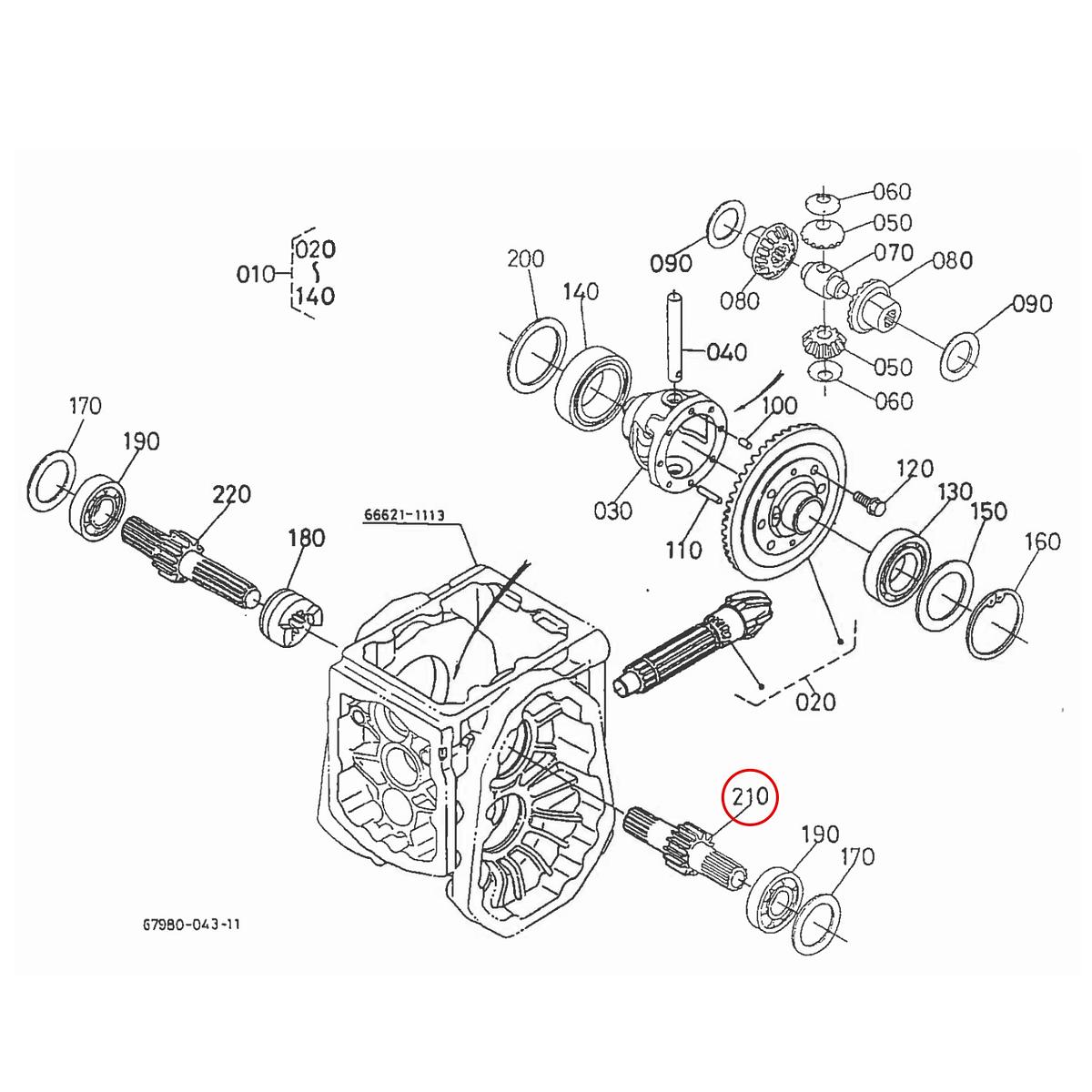 Kubota Άξονας φρένου αριστερά 67910-14920. Ανταλλακτικά μεταχειρισμένα και καινούρια, εισαγόμενα από την Ιαπωνία σε άριστη κατάσταση. Βρείτε γνήσια - original και ιμιτασιόν - aftermarket ανταλλακτικά για όλα τα Kubota σε προσιτές τιμές.