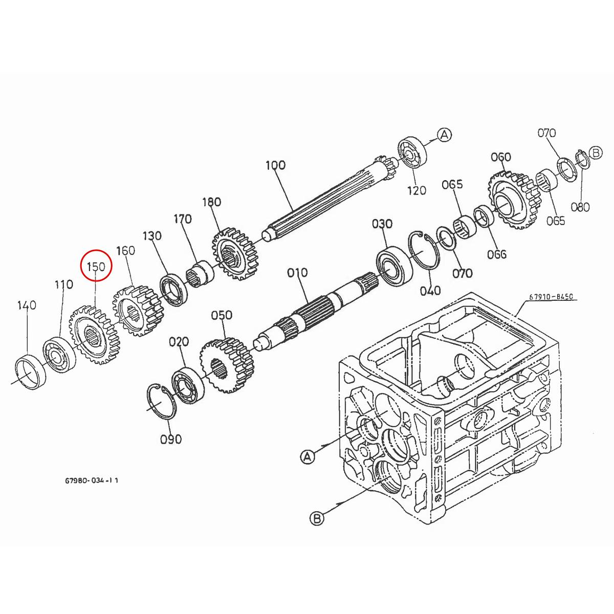 Kubota Γρανάζι 29 δόντια 67910-14420. Ανταλλακτικά μεταχειρισμένα και καινούρια, εισαγόμενα από την Ιαπωνία σε άριστη κατάσταση. Βρείτε γνήσια - original και ιμιτασιόν - aftermarket ανταλλακτικά για όλα τα Kubota σε προσιτές τιμές.