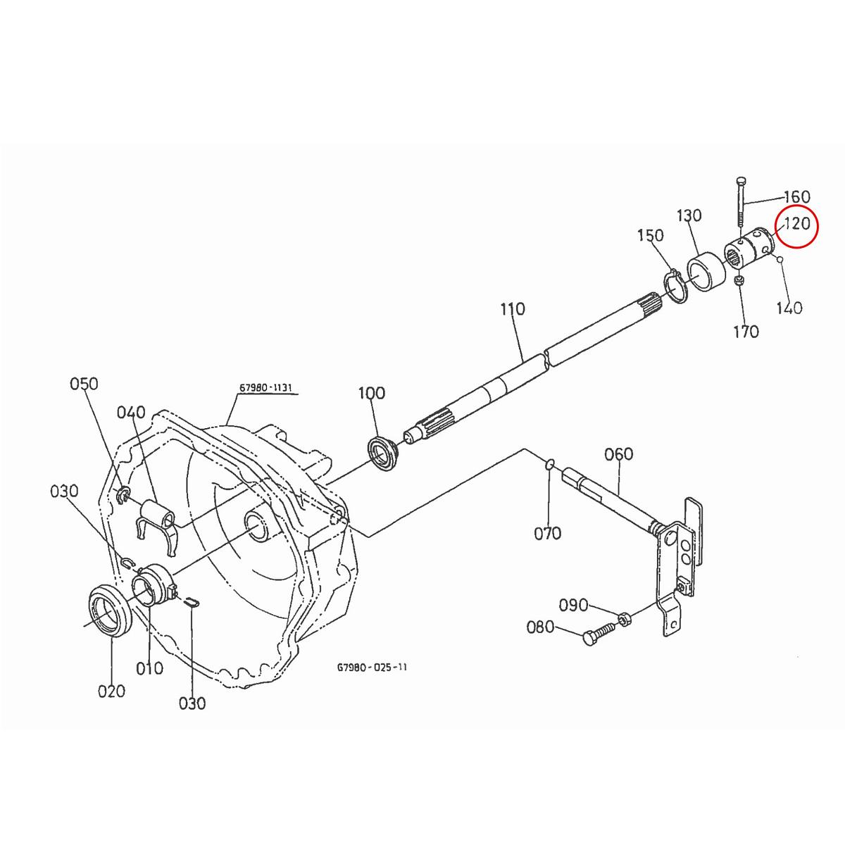 Kubota Κόμπλερ 67980-14120. Ανταλλακτικά μεταχειρισμένα και καινούρια, εισαγόμενα από την Ιαπωνία σε άριστη κατάσταση. Βρείτε γνήσια - original και ιμιτασιόν - aftermarket ανταλλακτικά για όλα τα Kubota σε προσιτές τιμές.
