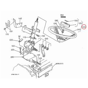 Kubota Τιμόνι βολάν 66150-41450. Ανταλλακτικά μεταχειρισμένα και καινούρια, εισαγόμενα από την Ιαπωνία σε άριστη κατάσταση. Βρείτε γνήσια - original και ιμιτασιόν - aftermarket ανταλλακτικά για όλα τα Kubota σε προσιτές τιμές.