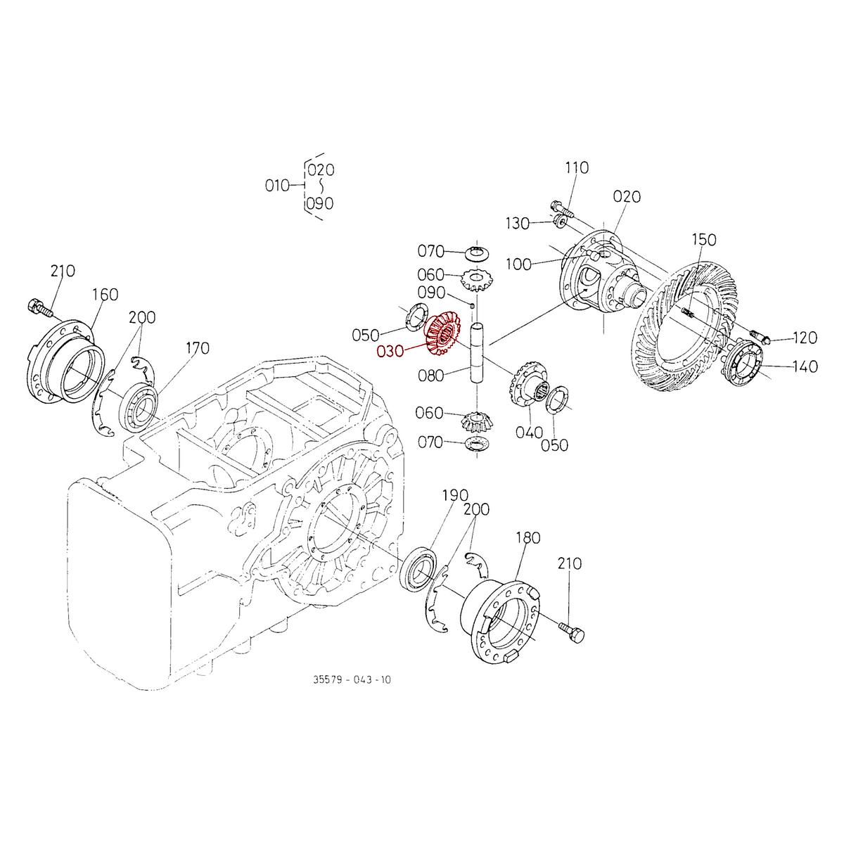 Γρανάζι πλευρικό διαφορικού 1 Kubota 35533-32720. Ανταλλακτικά μεταχειρισμένα και καινούρια, εισαγόμενα από την Ιαπωνία σε άριστη κατάσταση. Βρείτε γνήσια - original και ιμιτασιόν - aftermarket ανταλλακτικά για όλα τα τρακτέρ Kubota σε προσιτές τιμές.