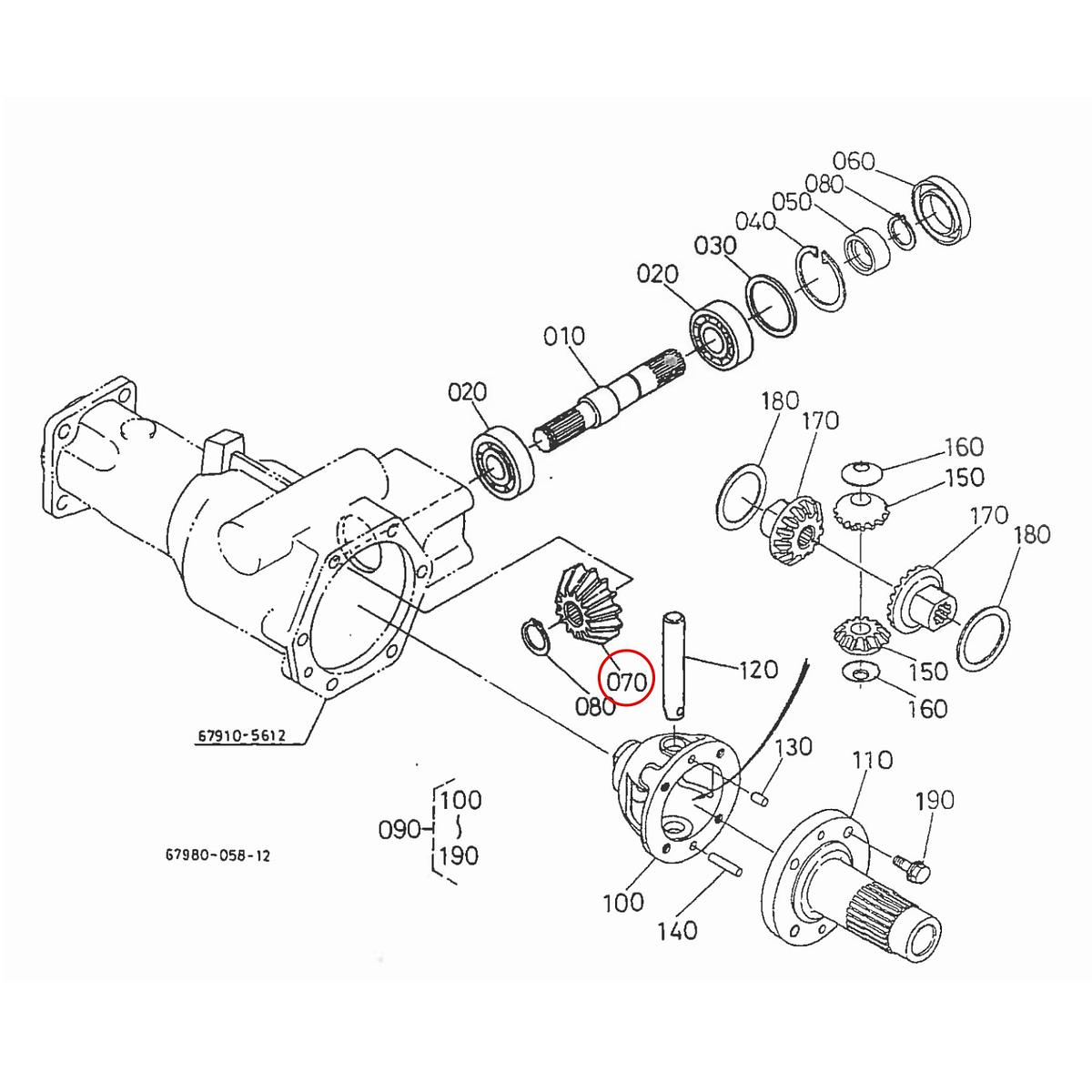 Kubota Γρανάζι πηνίο 13 δόντια 67910-56620. Ανταλλακτικά μεταχειρισμένα και καινούρια, εισαγόμενα από την Ιαπωνία σε άριστη κατάσταση. Βρείτε γνήσια - original και ιμιτασιόν - aftermarket ανταλλακτικά για όλα τα Kubota σε προσιτές τιμές.