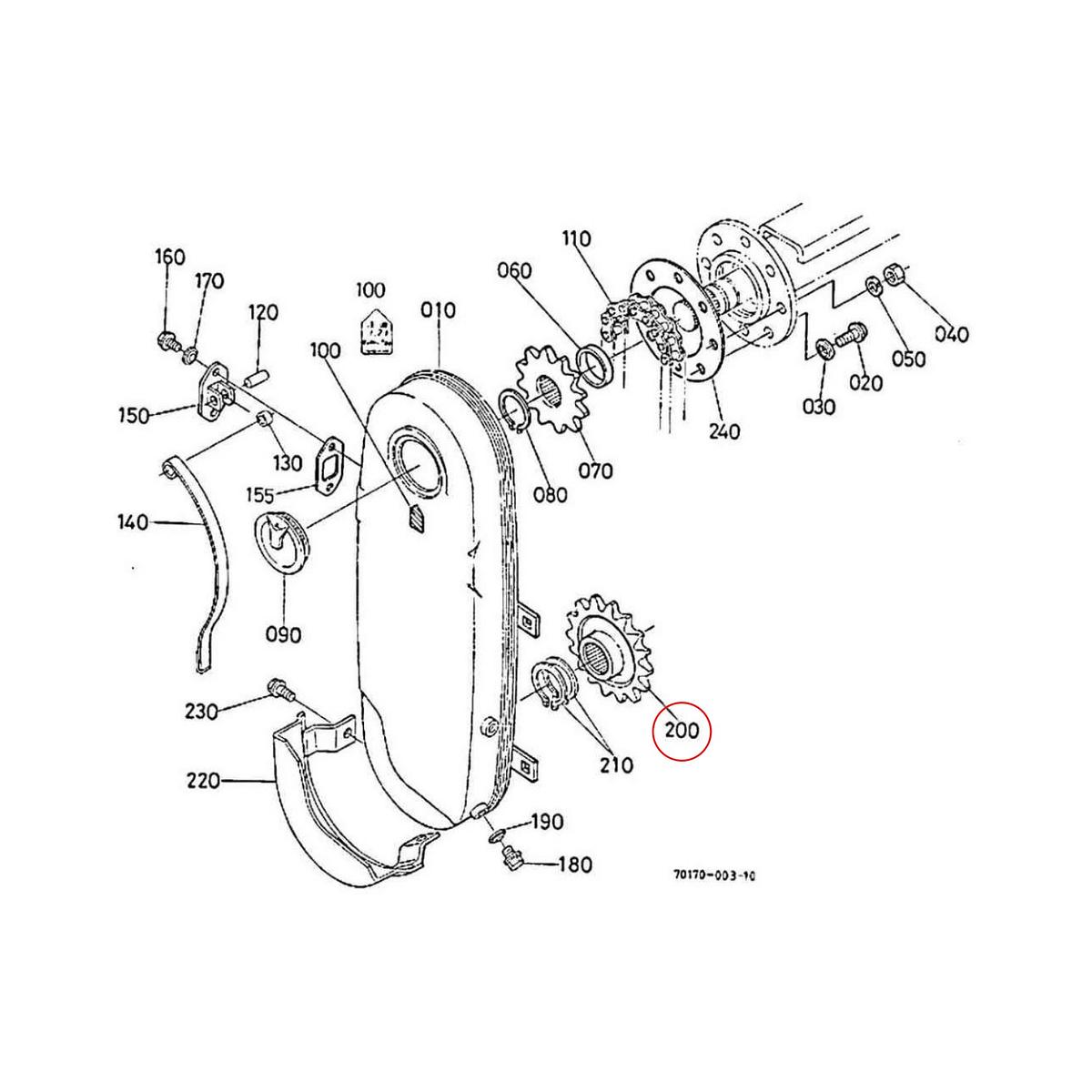 Kubota Γρανάζι 17 δόντια 79153-32330. Ανταλλακτικά μεταχειρισμένα και καινούρια, εισαγόμενα από την Ιαπωνία σε άριστη κατάσταση. Βρείτε γνήσια - original και ιμιτασιόν - aftermarket ανταλλακτικά για όλα τα Kubota σε προσιτές τιμές.