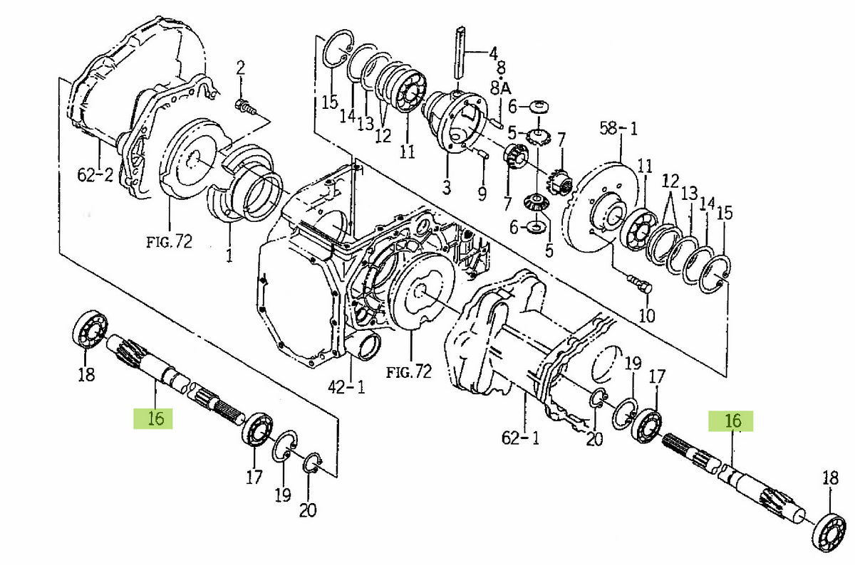 Ημιαξόνιο 15 Δόντια Καρέ Iseki 1618-304-001-00. Ανταλλακτικά μεταχειρισμένα και καινούρια, εισαγόμενα από την Ιαπωνία σε άριστη κατάσταση. Βρείτε γνήσια - original και ιμιτασιόν - aftermarket ανταλλακτικά για όλα τα Kubota σε προσιτές τιμές.